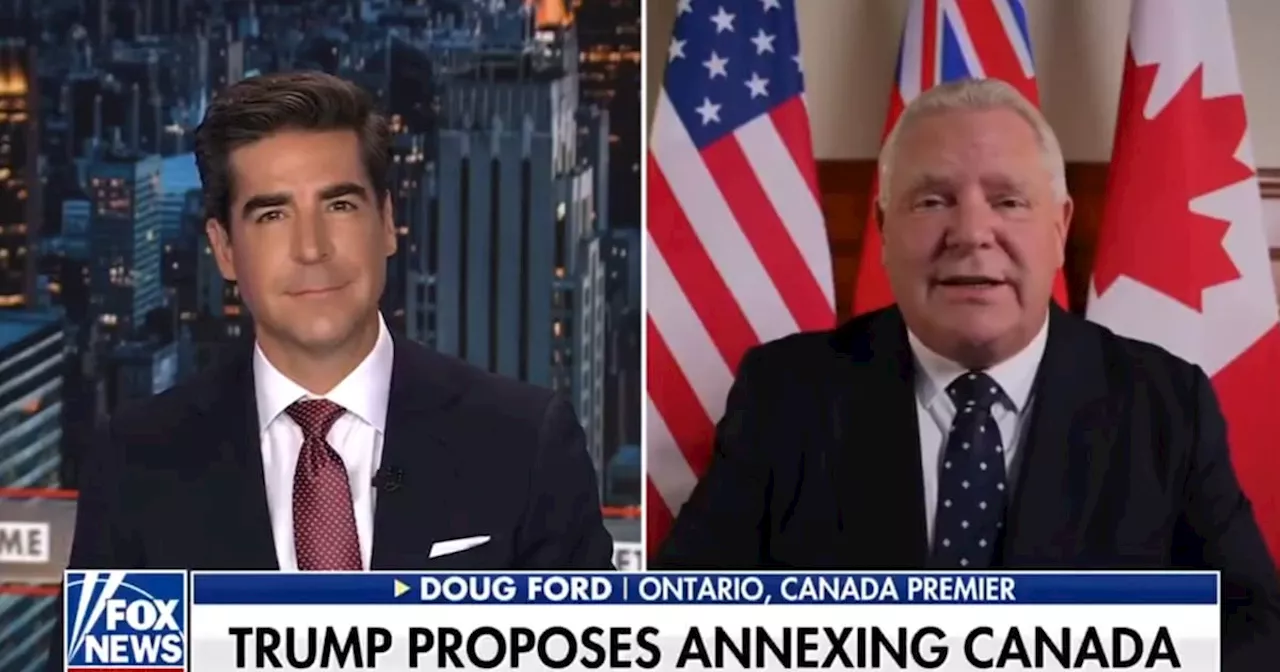 Ford Rebuffs Trump's Canada Acquisition Threat on Fox News