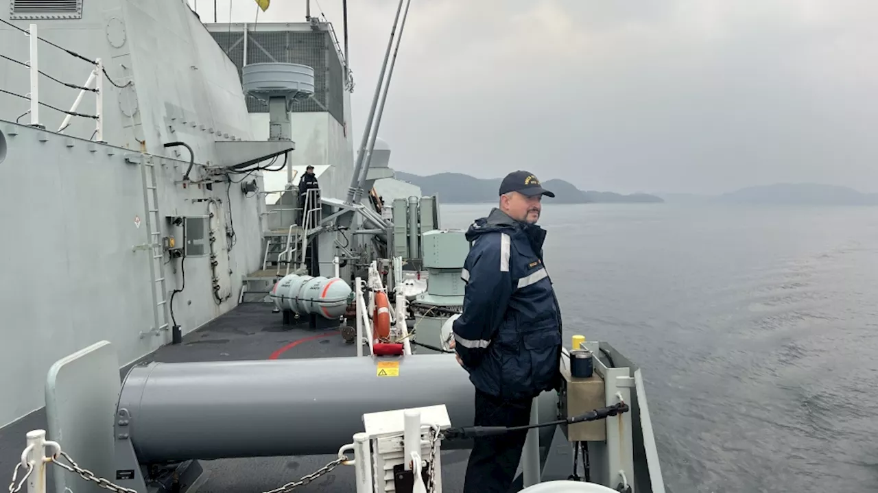 Canadian Navy Ship Shadowed by Chinese Warship in East China Sea