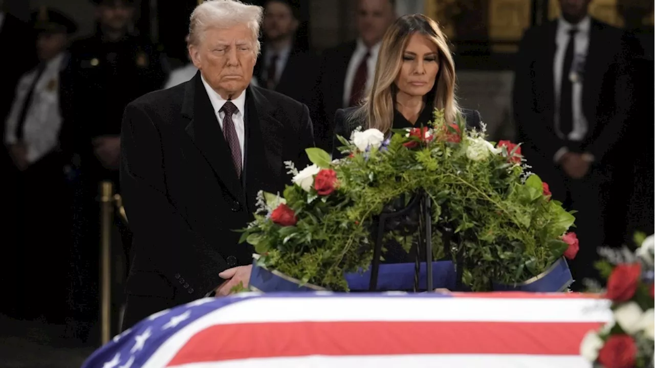 Trump Pays Respects to Carter After Criticism