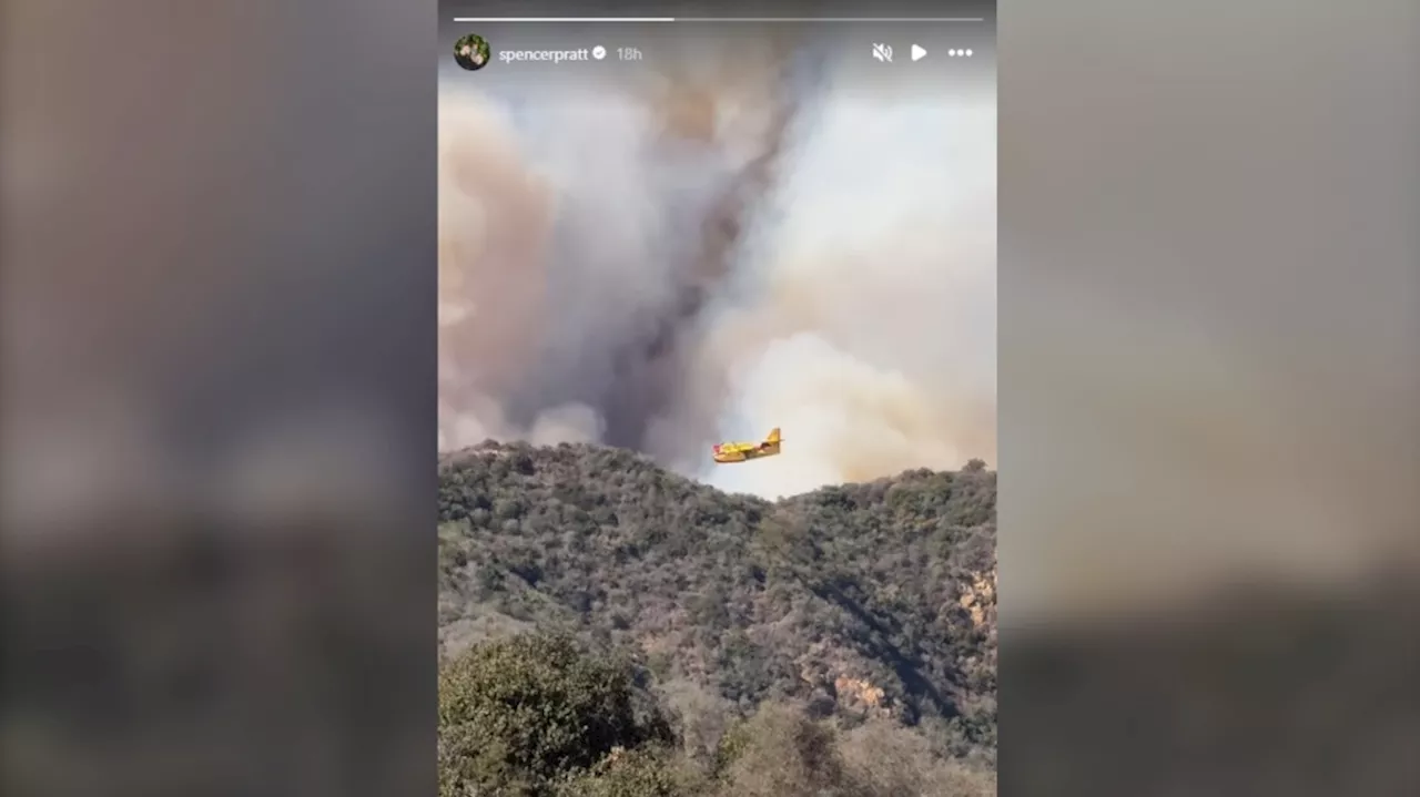 Wildfires Force Evacuations in Los Angeles