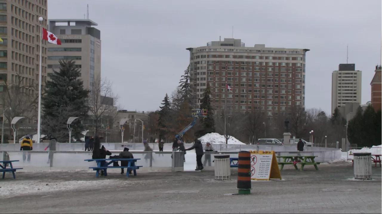 Cold Snap Continues in Ottawa, Rideau Canal Skateway Opening Nears