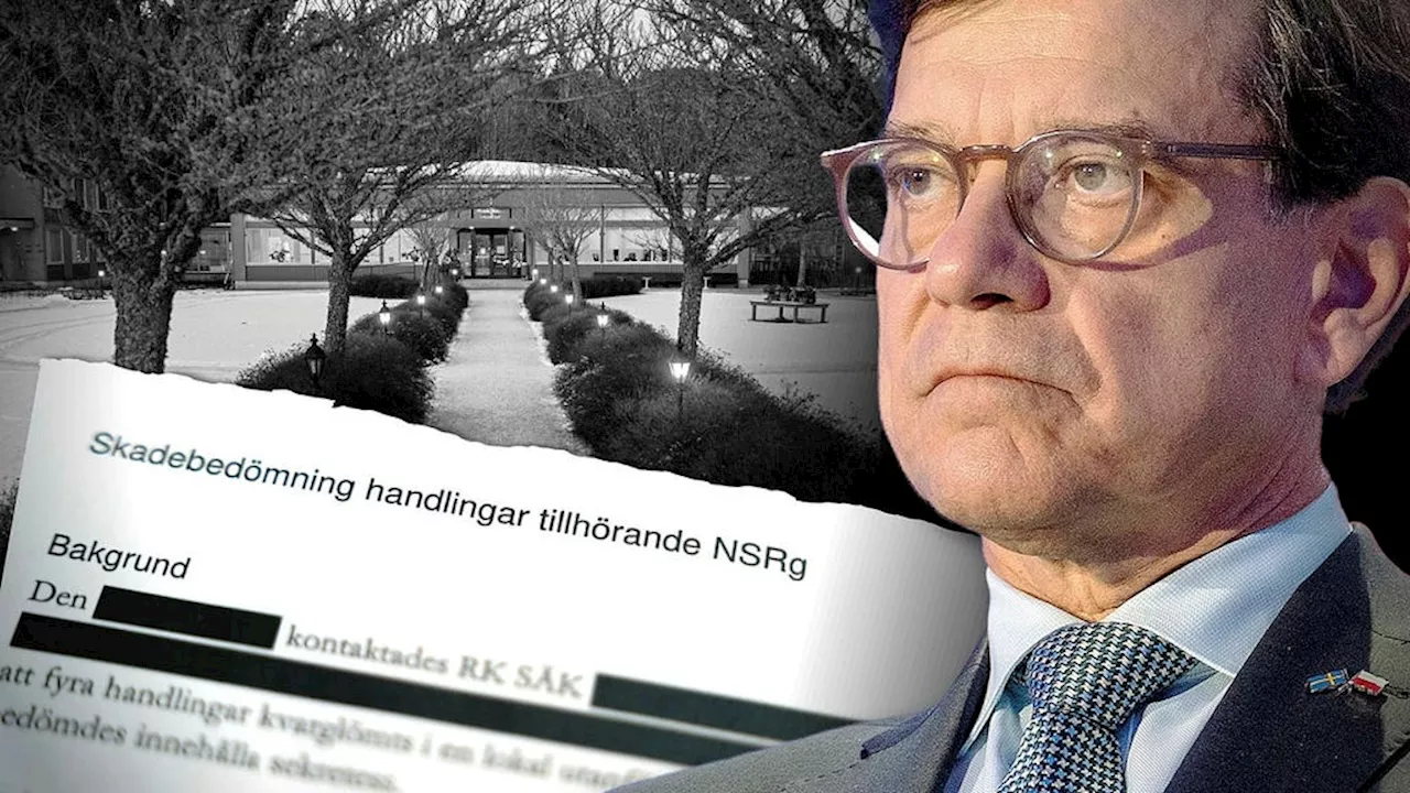 Säkerhetsrådgivaren glömde hemlig handlingar: Kan skada Sveriges säkerhet