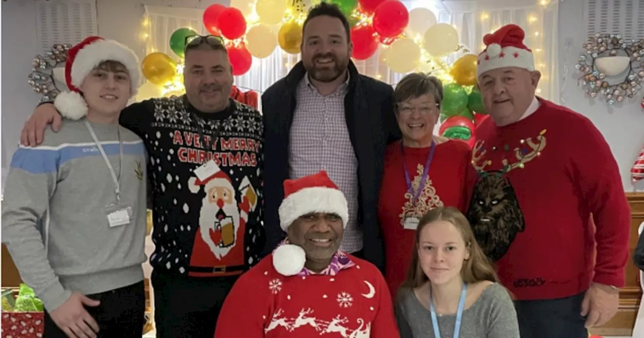 MP Brings Christmas Cheer to 71 People in Need