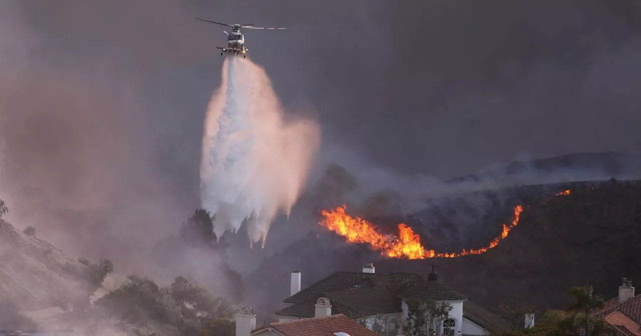 Wildfires Force Mass Evacuations in Los Angeles, Celebrity Homes In Danger