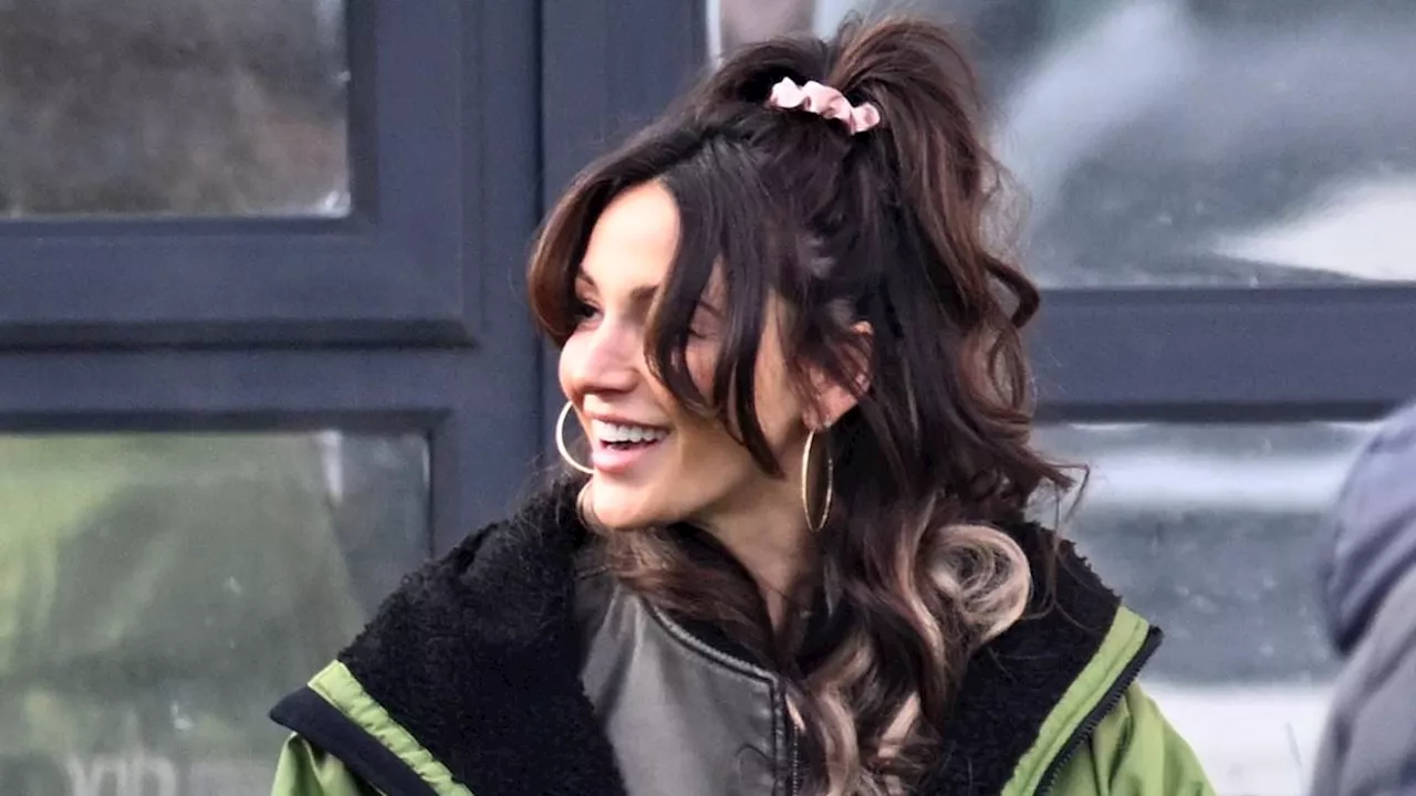 Michelle Keegan Looks Radiant as She Returns to Brassic Filming While Pregnant