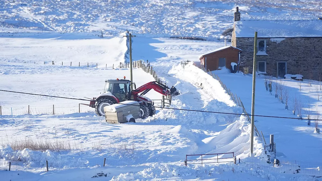 Britain braces for coldest night of winter as Arctic blast plunges temperatures to -20C with more...