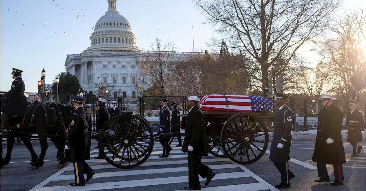 Jimmy Carters Trauerfeierlichkeiten beginnen in Washington