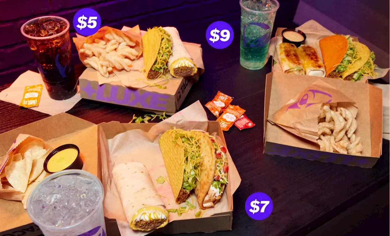 Taco Bell Launches Luxe Cravings Boxes Starting at $5