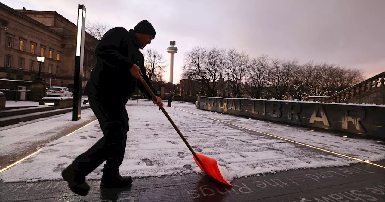 Merseyside Braces for Cold Spell Following Snowfall