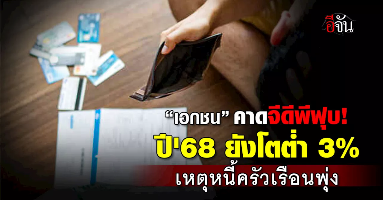 กกร. ประเมินเศรษฐกิจไทยปี 2568 ขยายตัว 2.4-2.9%