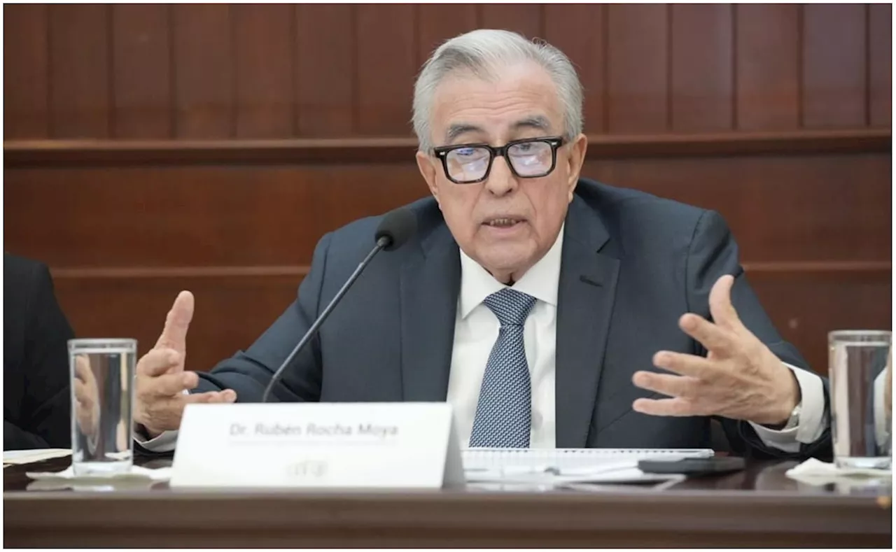 Rubén Rocha Moya solicitará un préstamo de más de 2 mil mdp; dinero se destinará a 36 obras prioritarias en Sinaloa