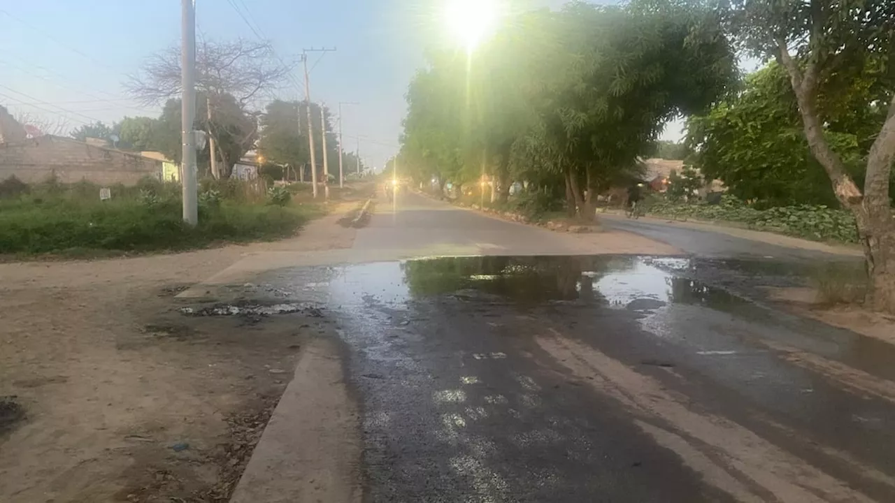 Aguas negras en Dividivi: Un riesgo para la salud