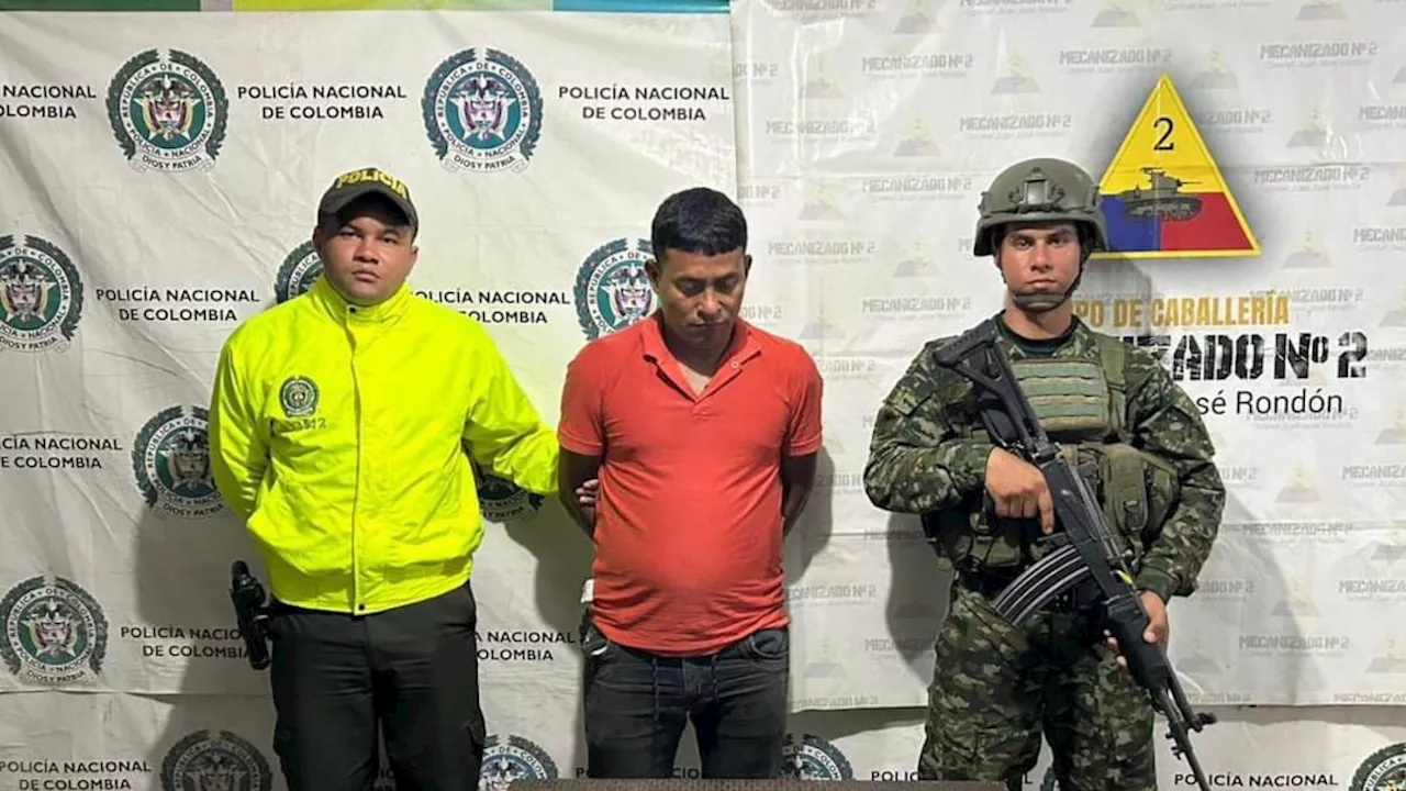 Cayó alias ‘El Gato’, presunto cabecilla de las Autodefensas Gaitanistas de Colombia al sur de La Guajira