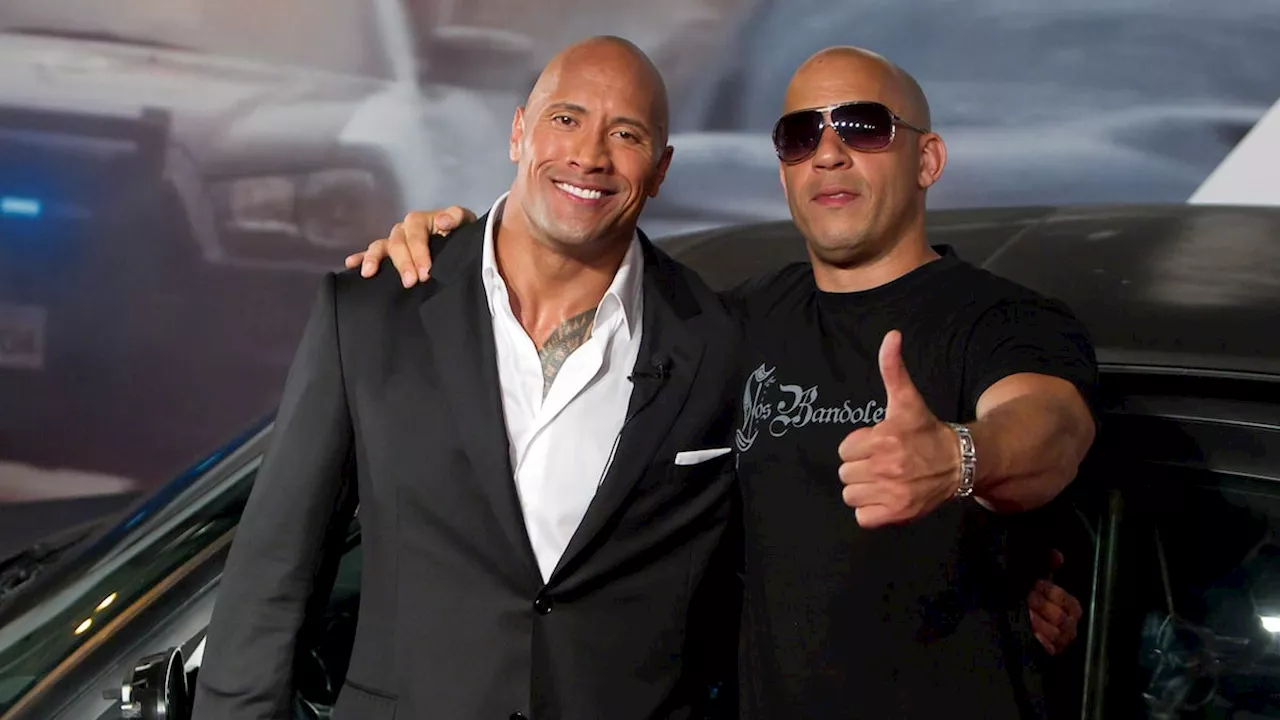 Reacende-se a rivalidade entre Dwayne Johnson e Vin Diesel nos Globos de Ouro