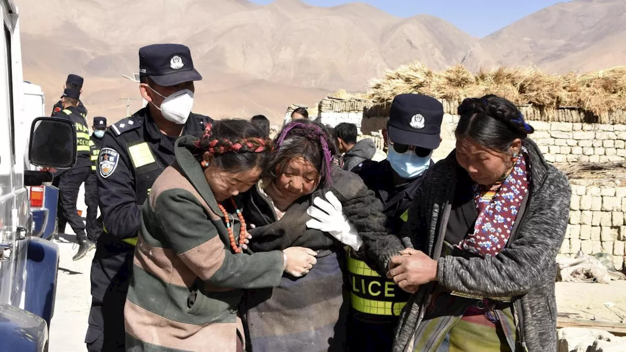 Ascienden a 126 los muertos en China por un fuerte terremoto en el Tíbet