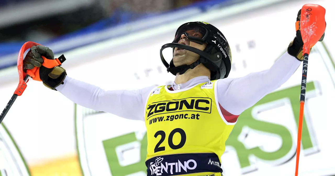 Albert Popov storico a Madonna di Campiglio!