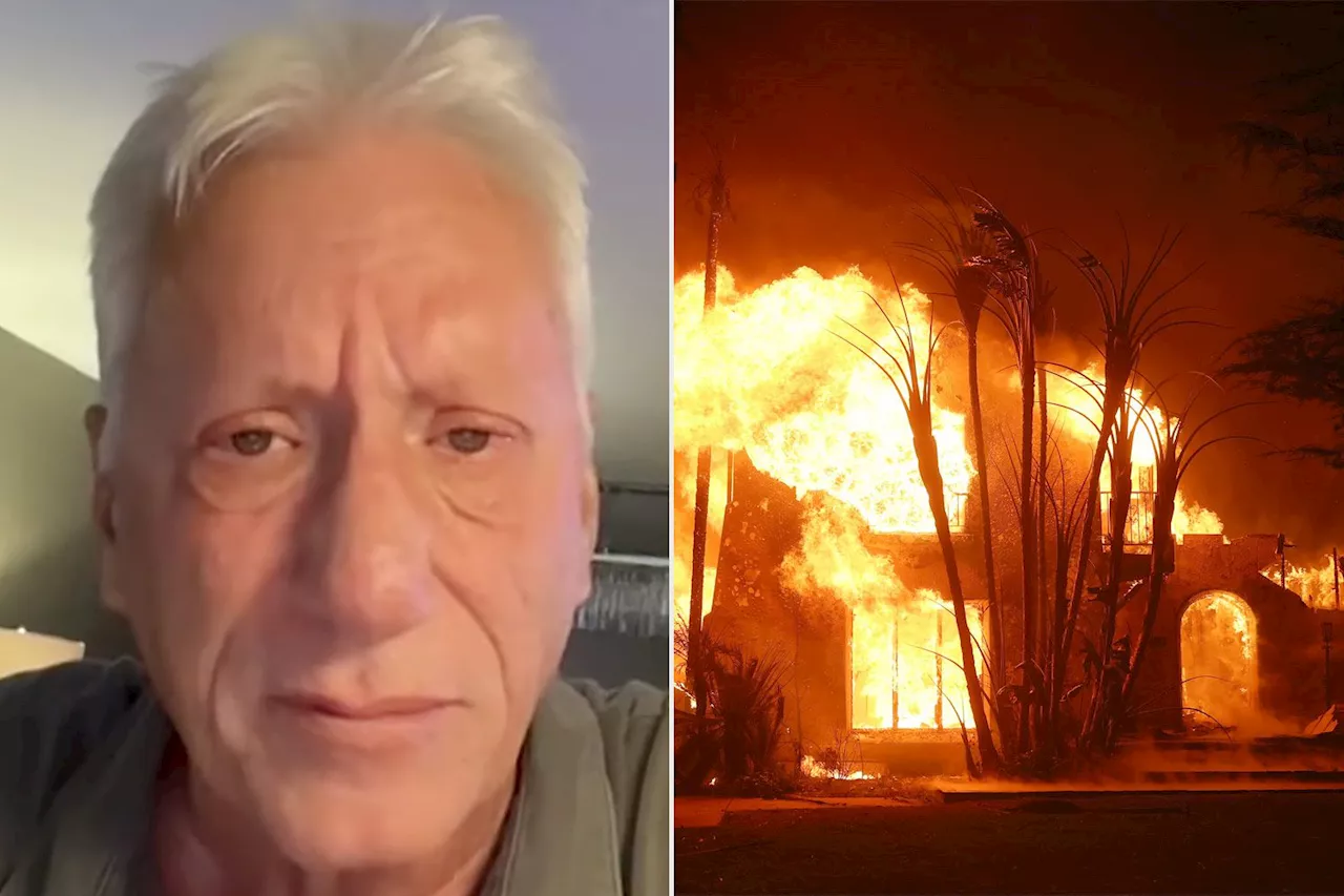 James Woods Breaks Down Crying on Air After L.A. Wildfires Destroy His Home