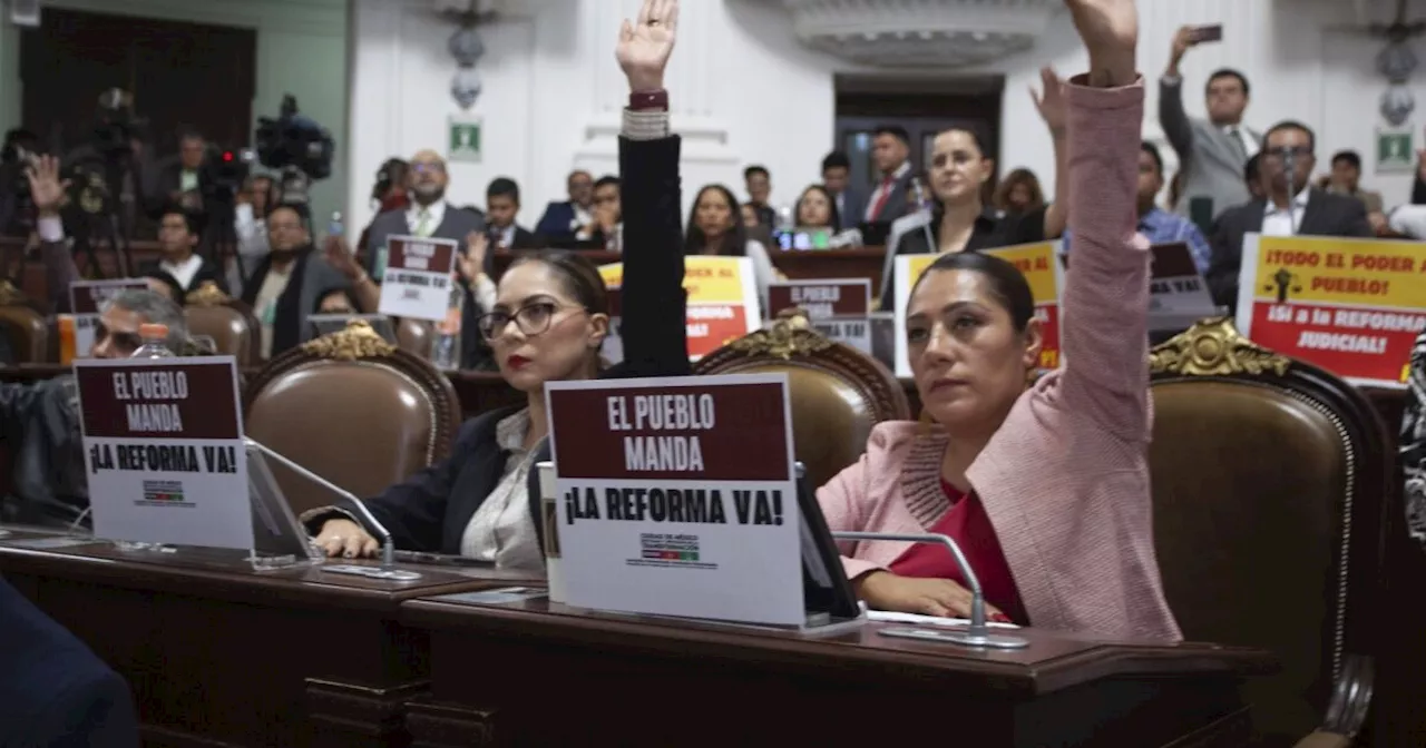 Afines a Morena estarán a cargo de evaluar aspirantes al Poder Judicial en CDMX