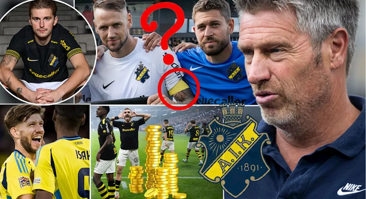 AIK presenterar nya spelare och bekräftar Valakaris exit