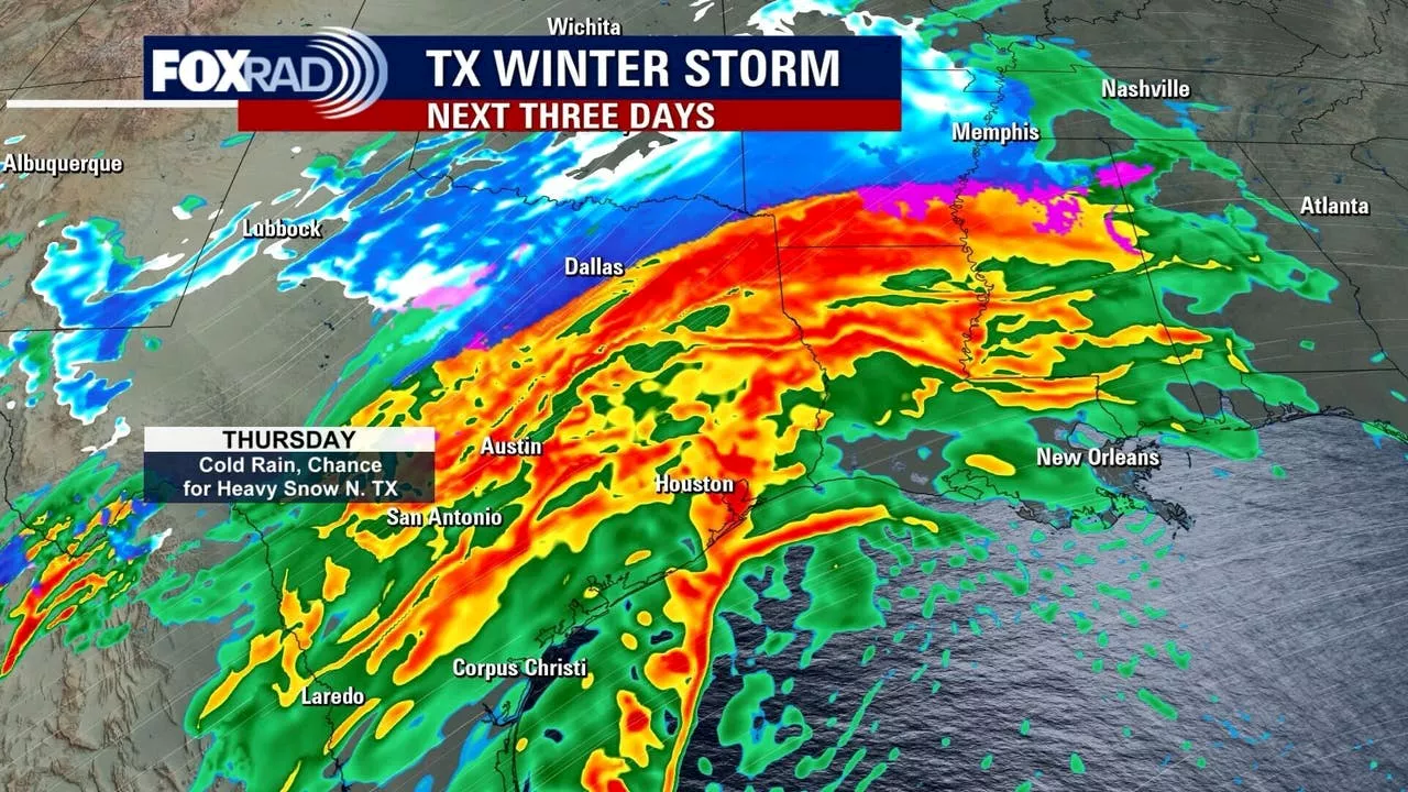 Ugly Winter Storm Headed for Texas, Houston to Avoid Worst