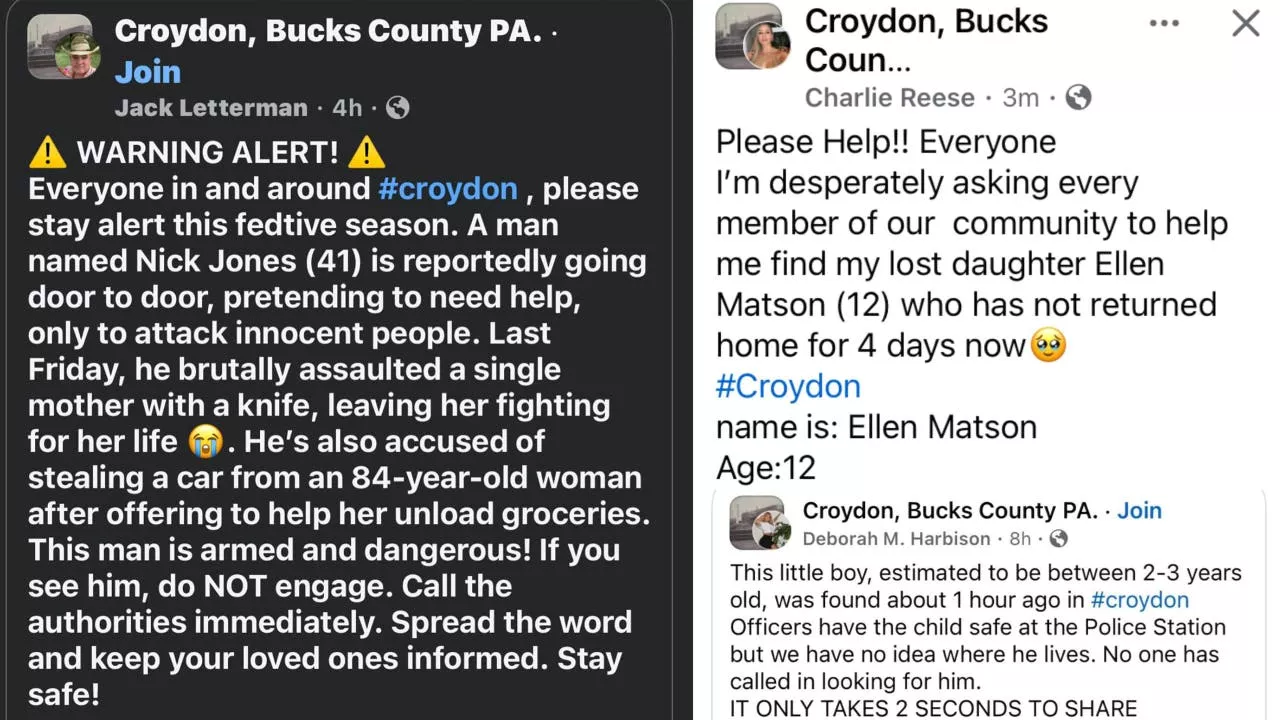 Bristol Township Police Warn of Fake Social Media Posts