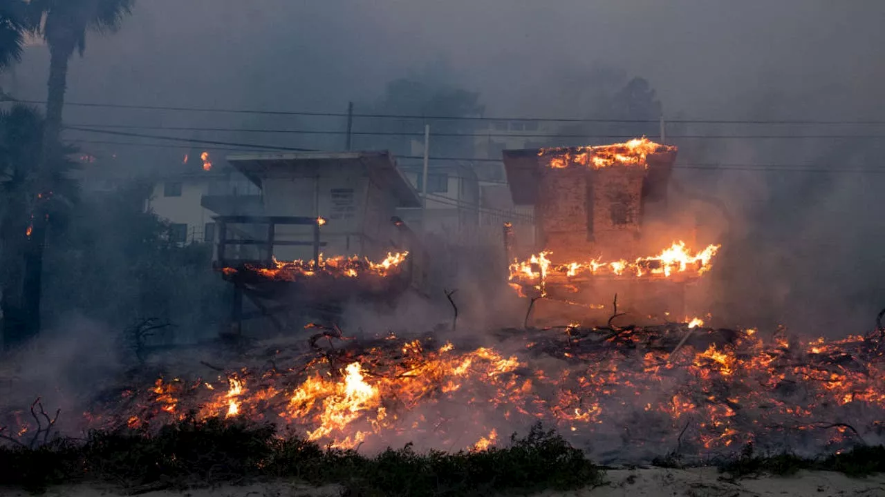 Hurricane-Force Winds Fuel Devastating Wildfires in Southern California