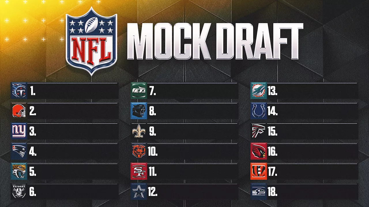 NFL Mock Draft: First-Round Picks for Non-Playoff Teams