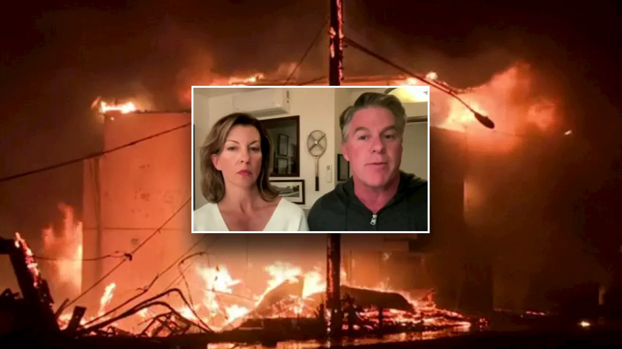 Two LA Residents Describe Harrowing Escape from Wildfire