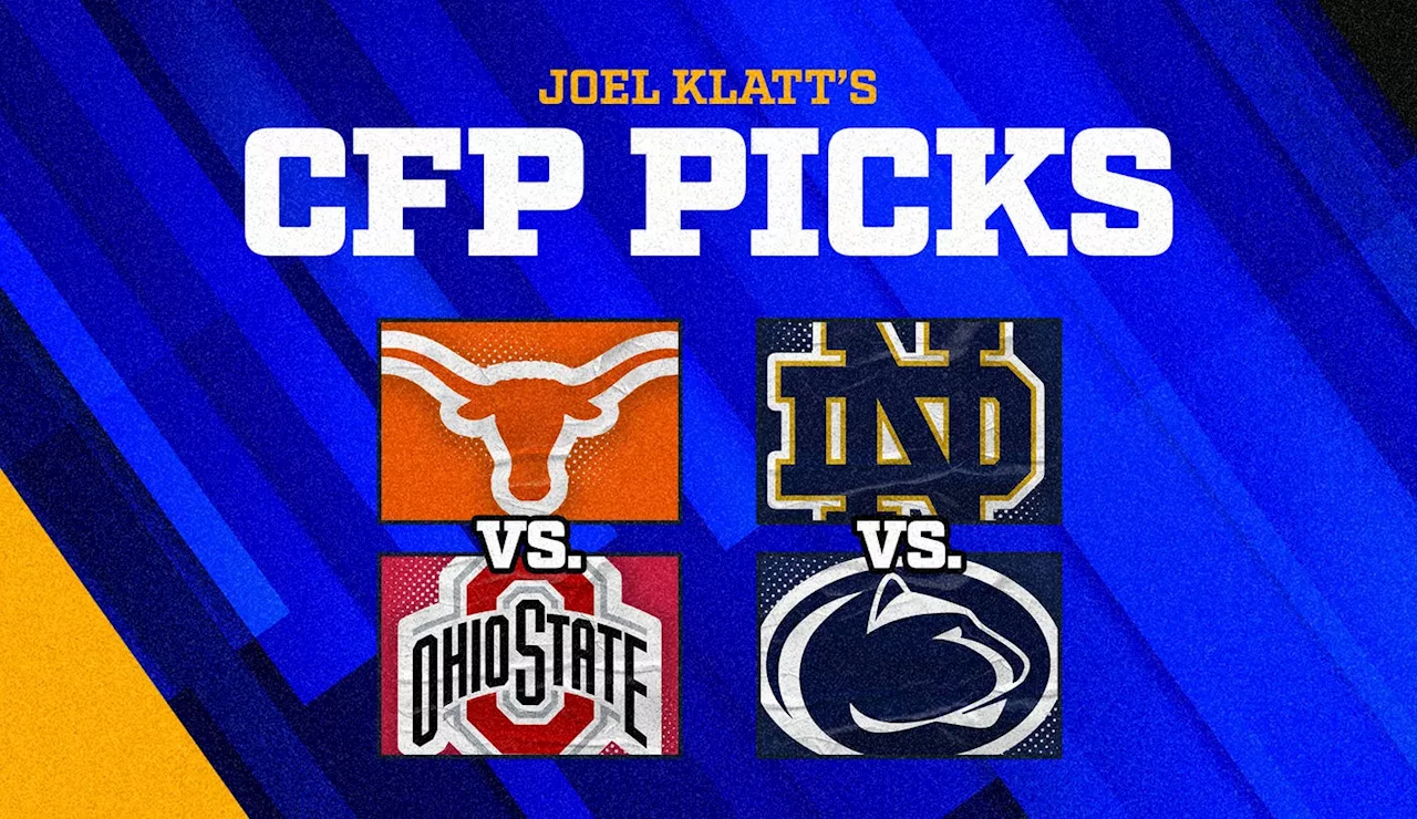 College Football Playoff Semifinals: Notre Dame vs. Penn State and Ohio State vs. Texas