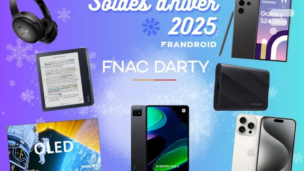 Meilleures Offres Soldes d'Hiver chez Fnac et Darty