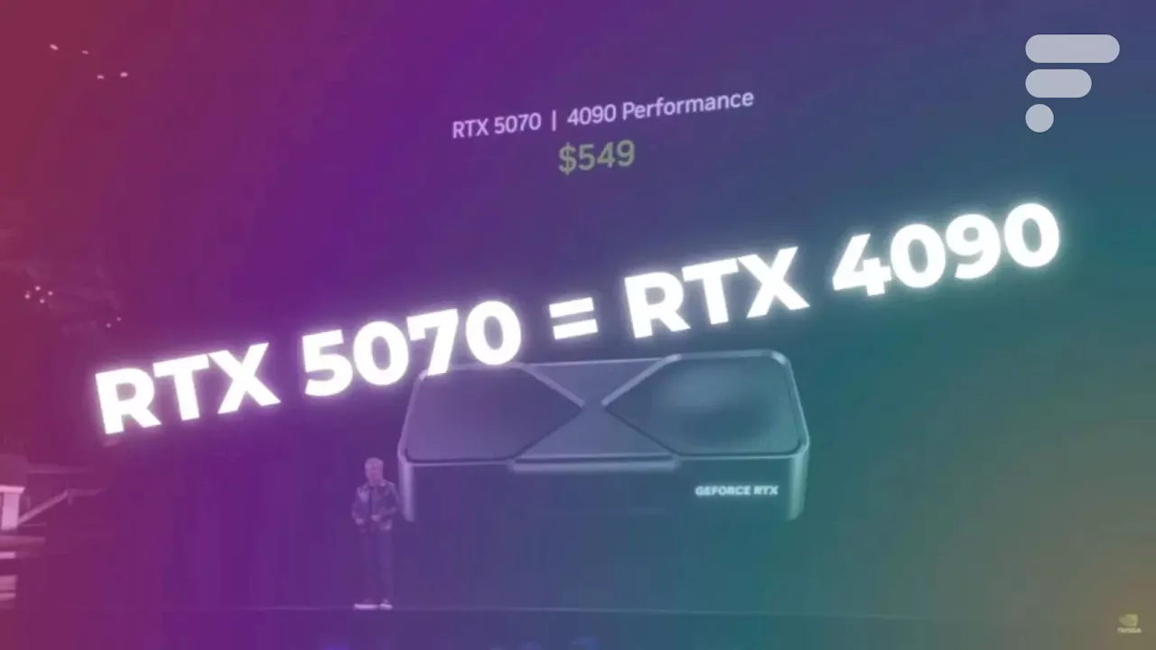 Nvidia RTX 5070 : Performances de la RTX 4090 à un prix trois fois plus bas ?