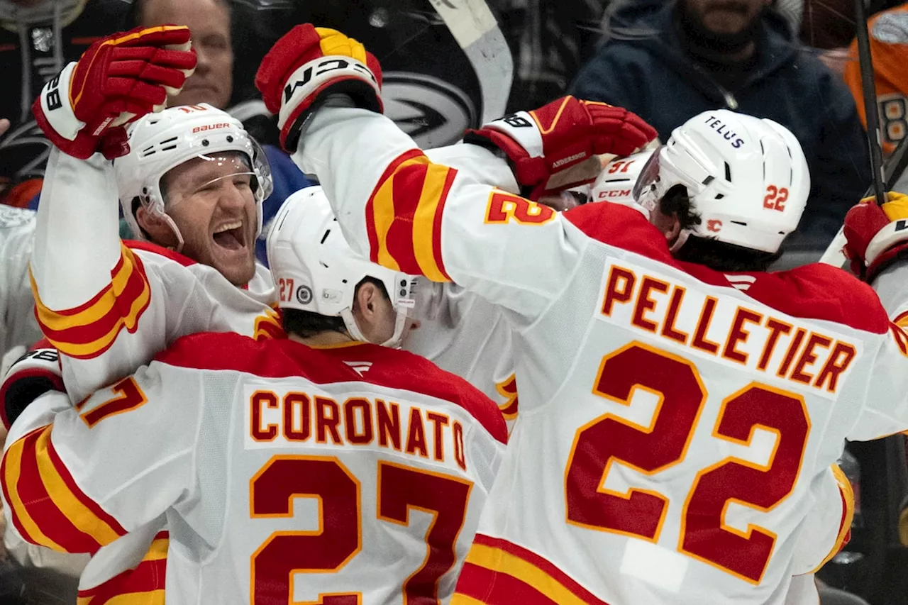 Flames Top Ducks in Overtime Thriller