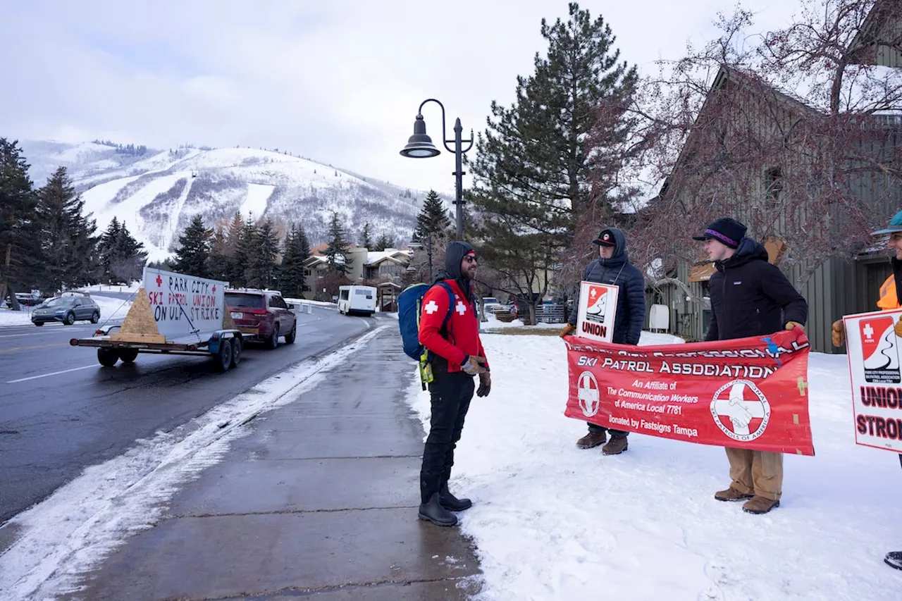 Ski patrollers reach deal to end strike at Utah’s Park City Mountain Resort