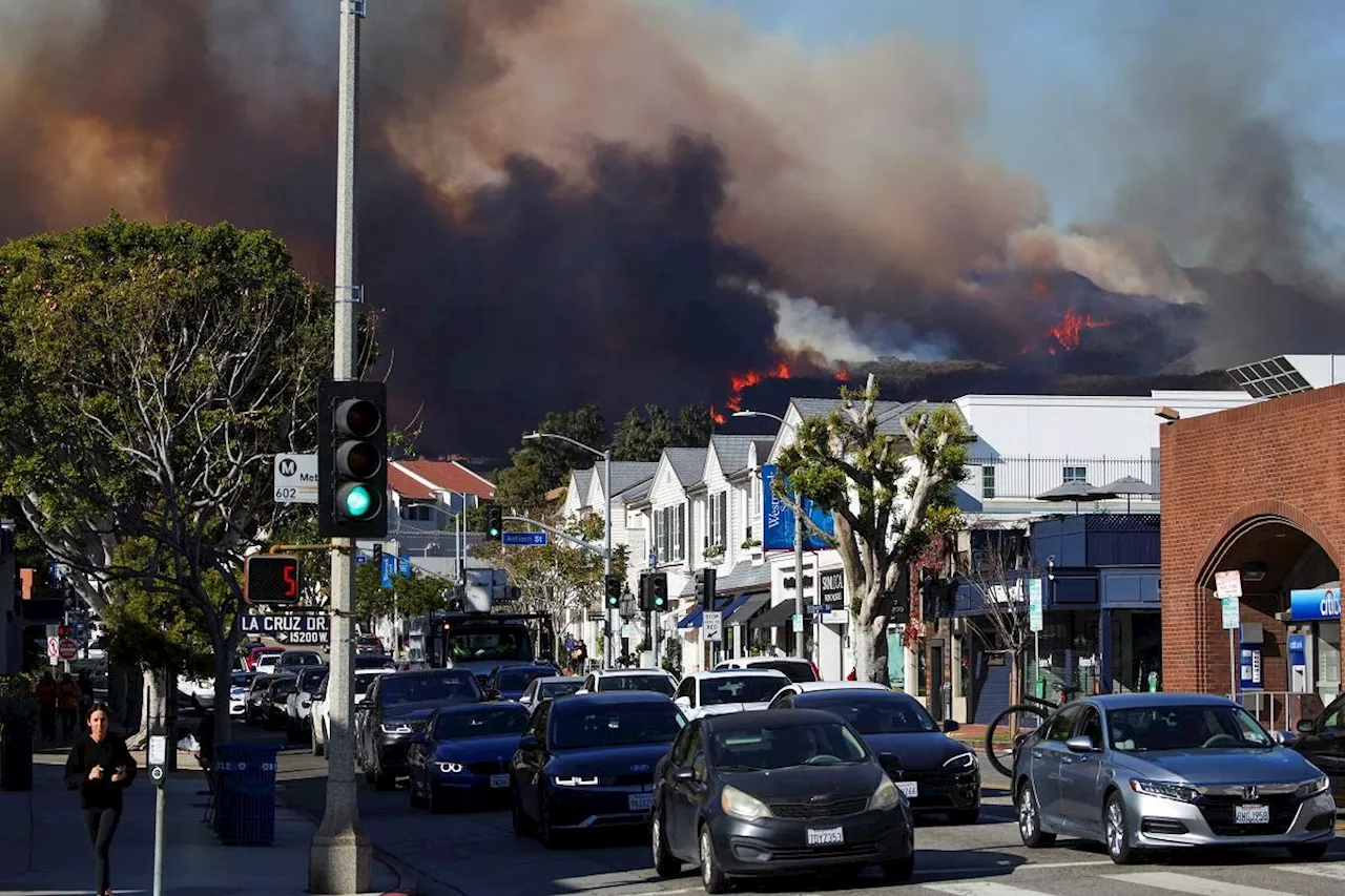 Wildfires Force Mass Evacuations in Los Angeles Area