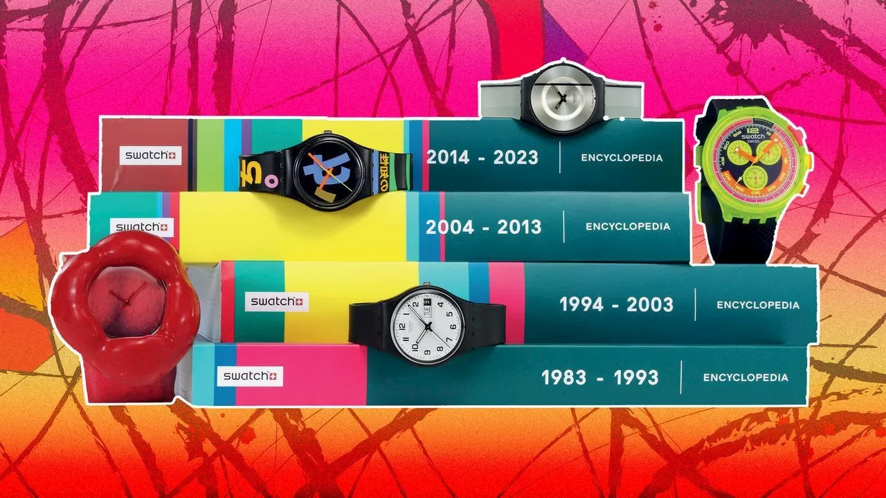 Swatch Encyclopedia : Un Voyage à Travers 4 Décennies d'Innovation