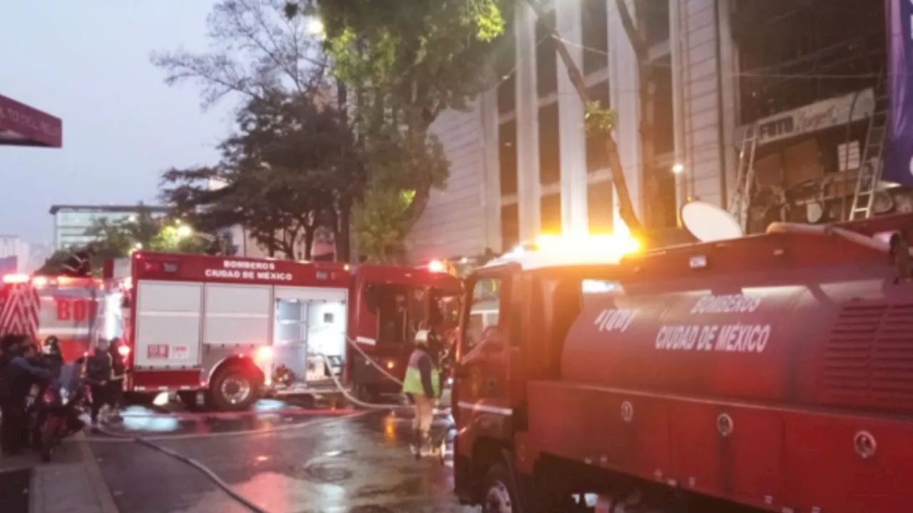 Incendio en edificio de Arcos de Belén