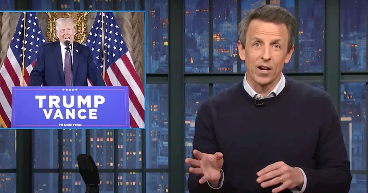 Late Night Host Reacts to Trump's 'Insane' Press Conference