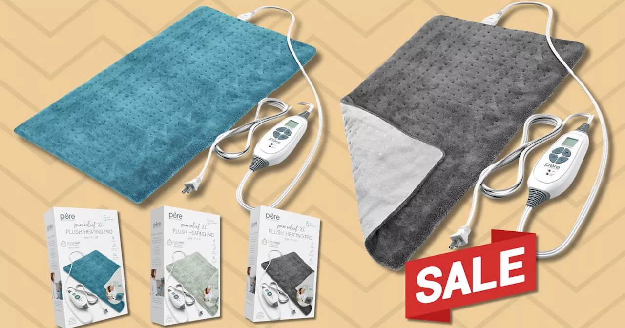 PureRelief XL King Size Heating Pad: 20% Off Deal