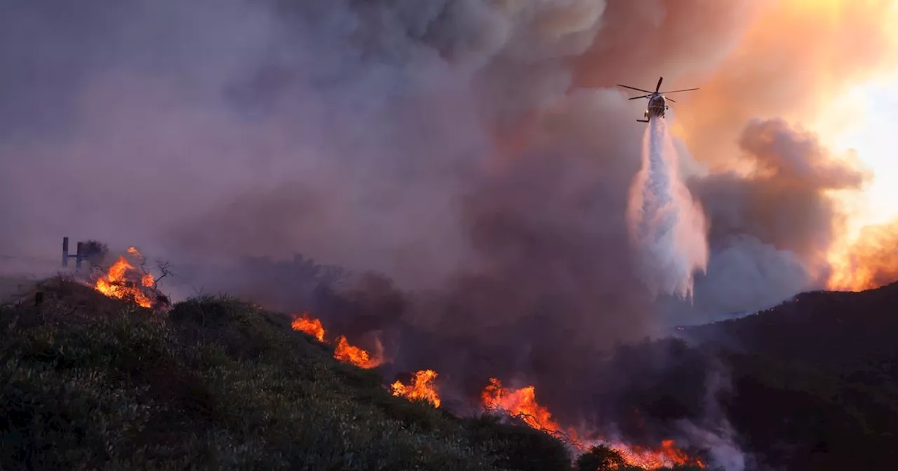 Wildfire Fueled by Windstorm Engulfs LA Neighborhood