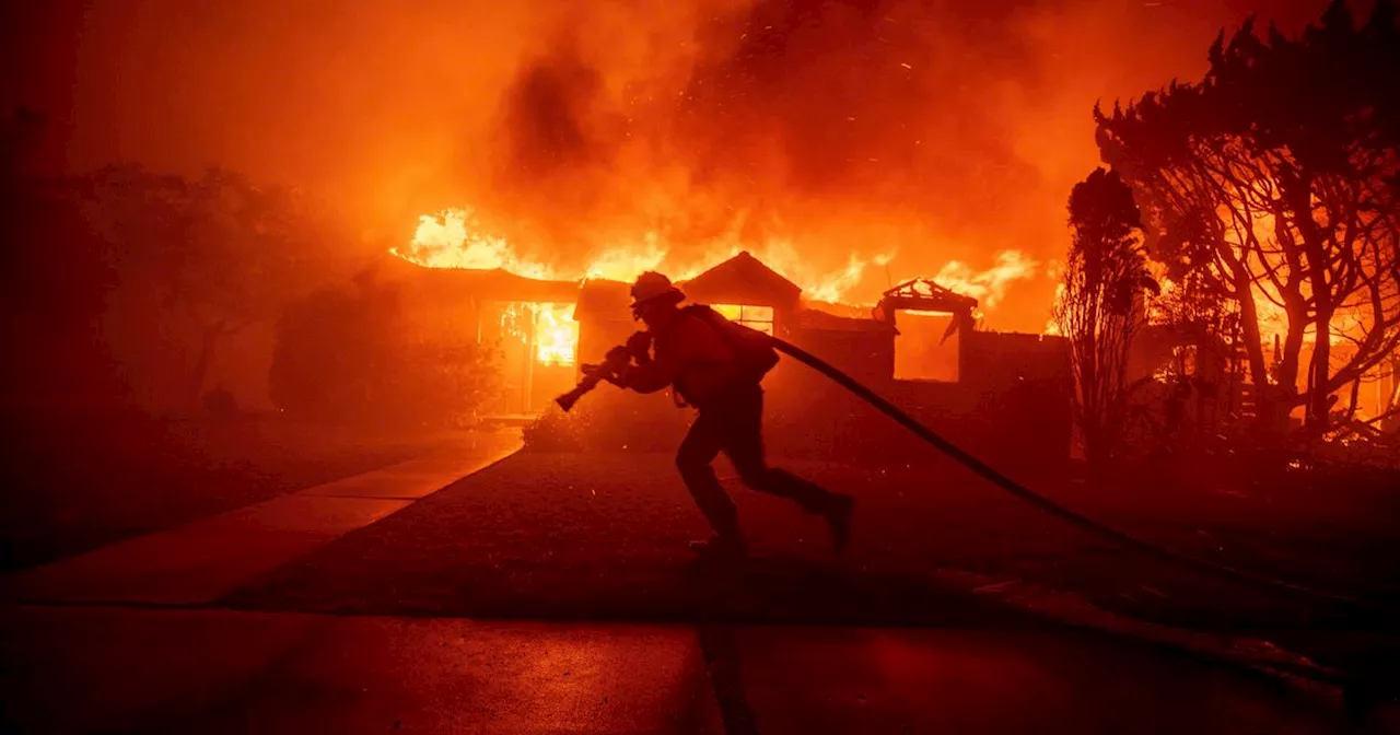 Wildfires Rage in Los Angeles Area