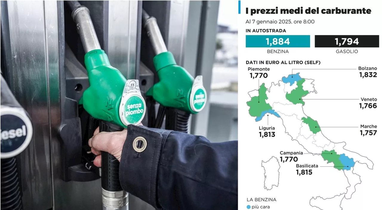 Carburanti, prezzi in aumento: benzina a 1,8 euro al litro