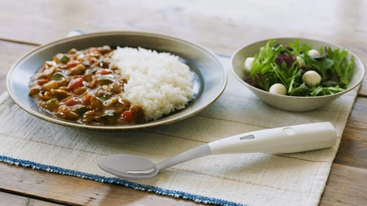 Electric Salt Spoon Enhances Taste Without Added Sodium