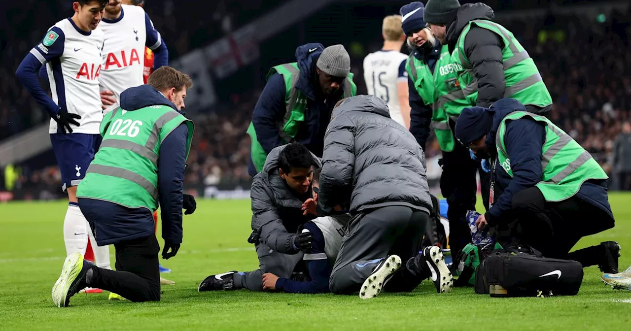 Tottenham's Bentancur Hospitalized After Head/Neck Injury Against Liverpool