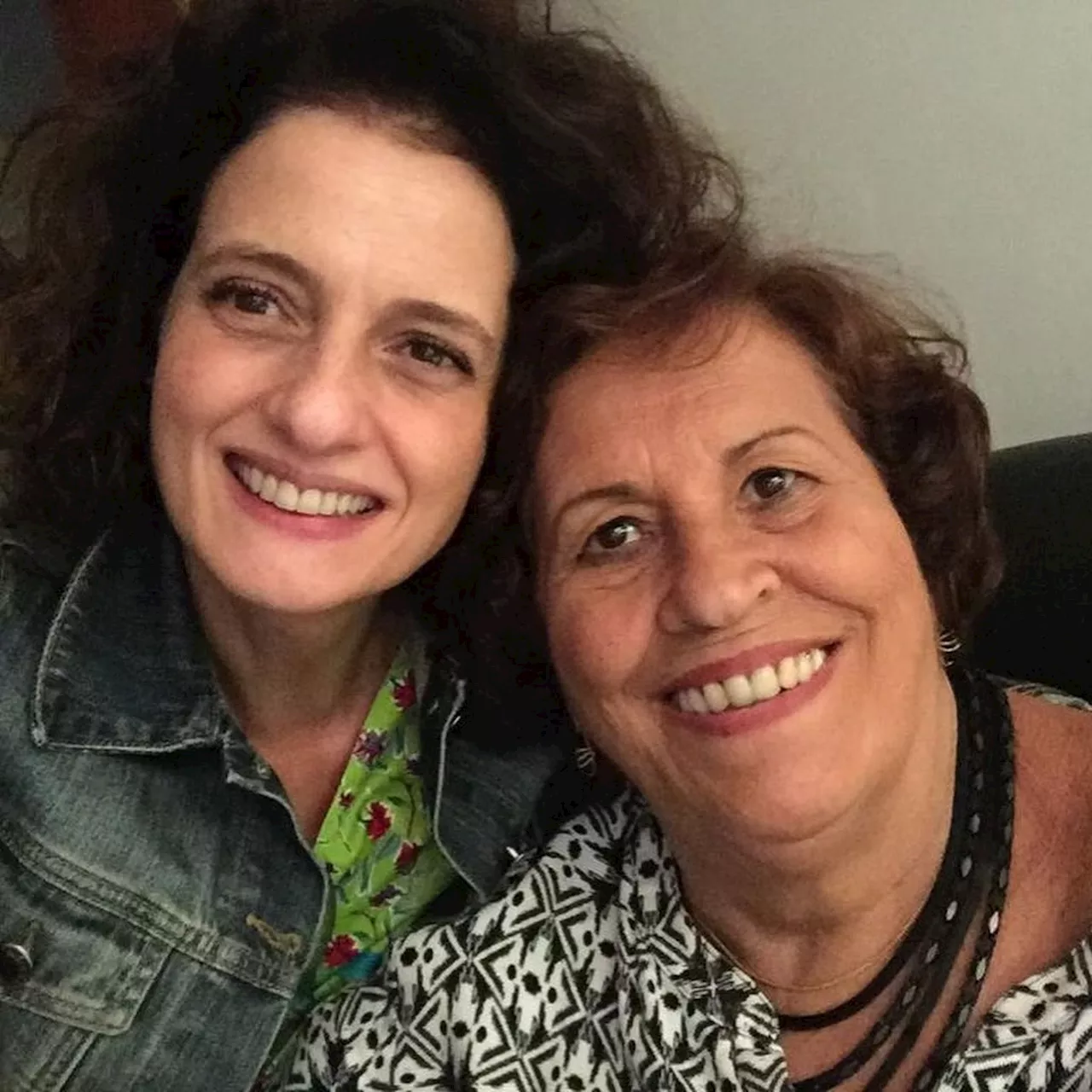 Denise Fraga lamenta a morte da mãe, Wilma Fraga