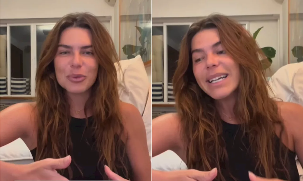 Modelo Mariana Goldfarb fala sobre relacionamento abusivo e recebe apoio de famosas