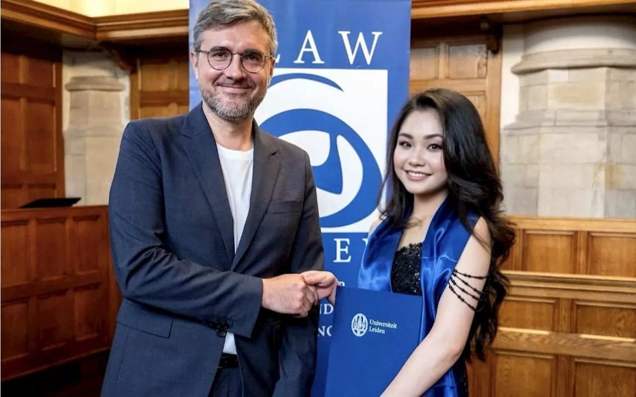 Alumnus President University Raih Gelar LL.M dari Universitas Leiden