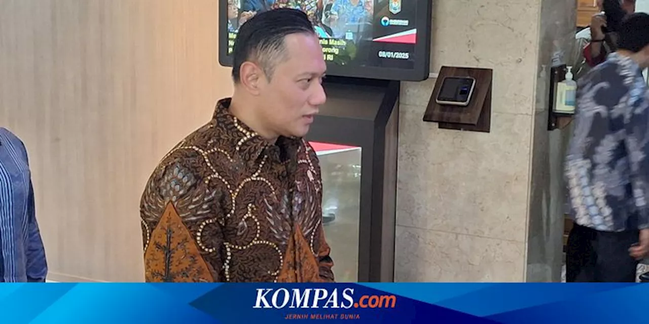 AHY Koordinasikan Pengumpulan Menteri untuk Diskusi Infrastruktur dan Pembangunan Kewilayahan