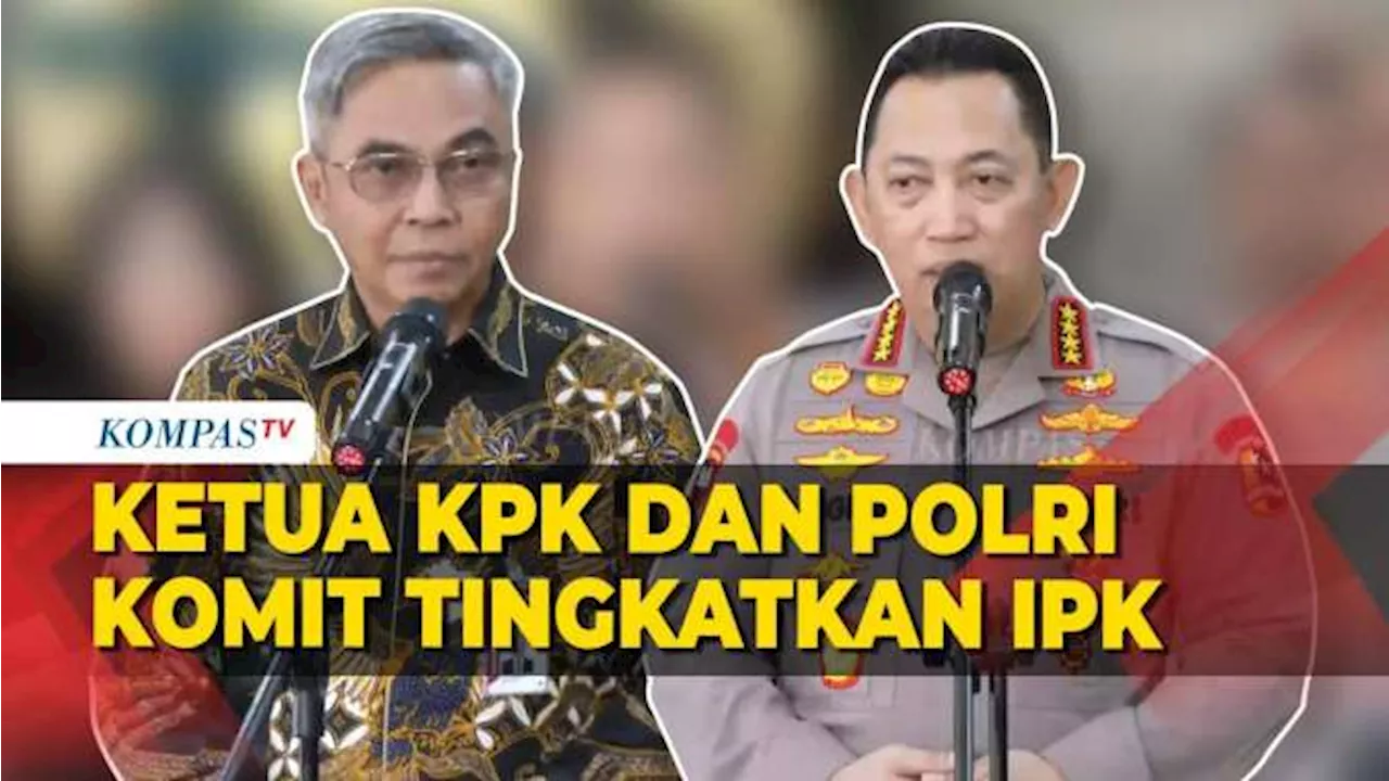 Kapolri Jenderal Sigit Bertemu Ketua KPK di Mabes Polri, Target Perbaiki Indeks Persepsi Korupsi