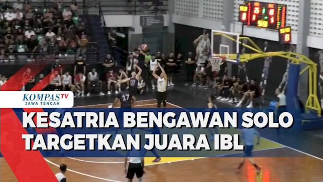 Kesatria Bengawan Solo Matok Target Juara di IBL