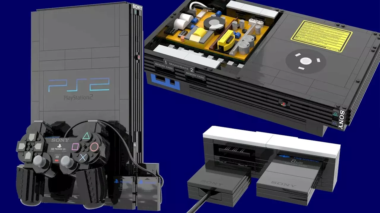 Lego Ideas Review Features a Realistic PlayStation 2 Set